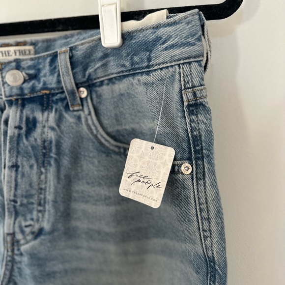 NWT Free People Denim Shorts - Picture 3 of 5